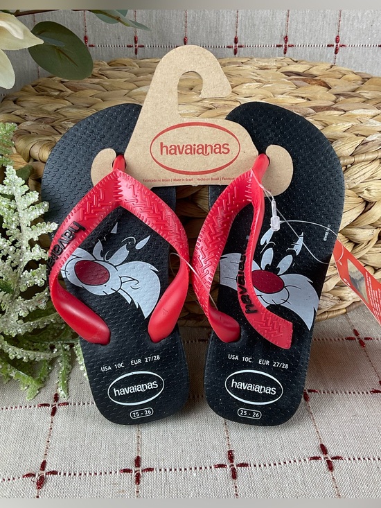 Havaianas Other - Havaianas Sylvester Cat Looney Tunes Sandels Flip Flops Toddler Child Size 10